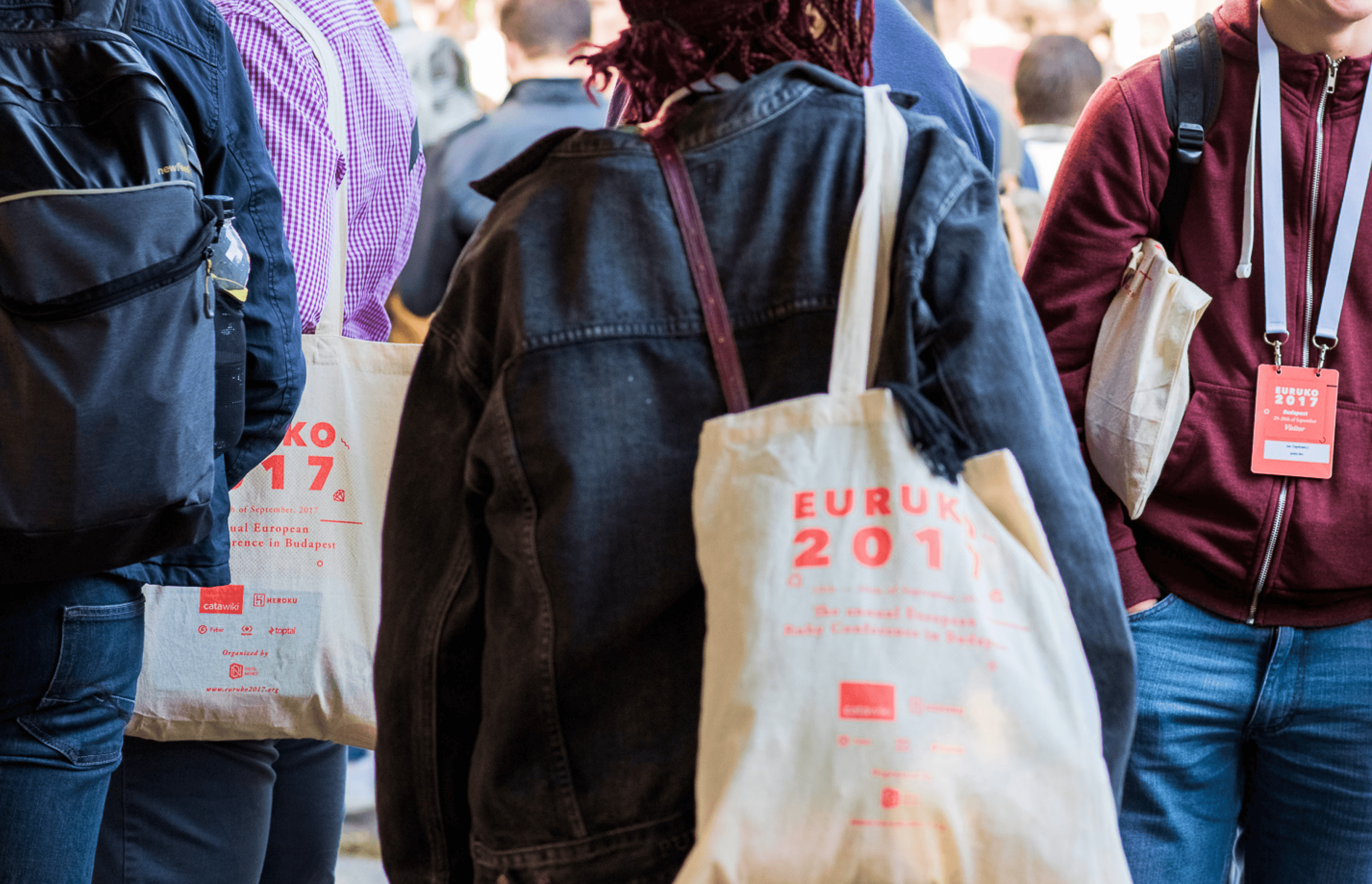 photo of visitors at Euruko 2017