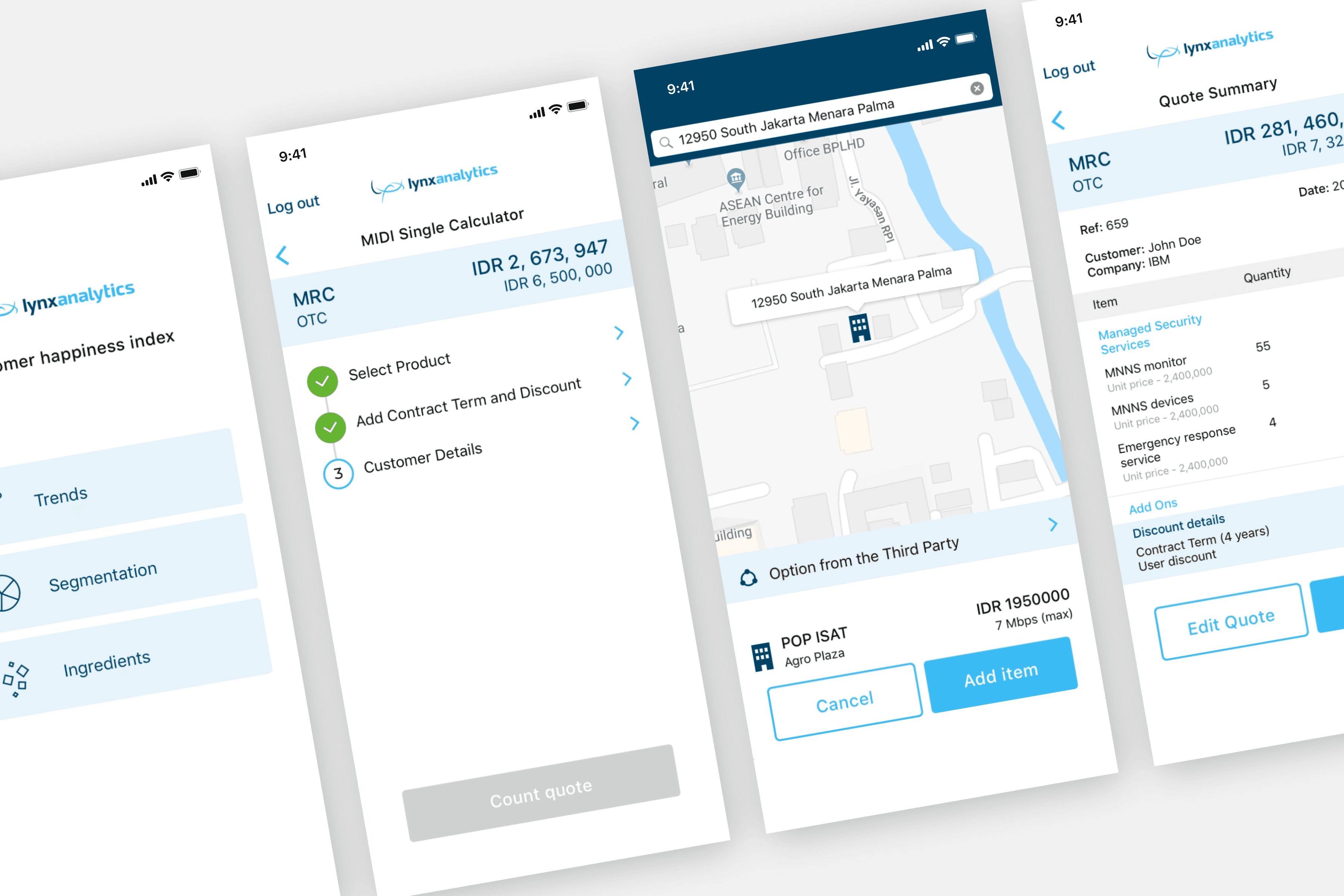 multiple Indosat screenshots
